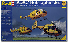 REVELL 3x helicopter set